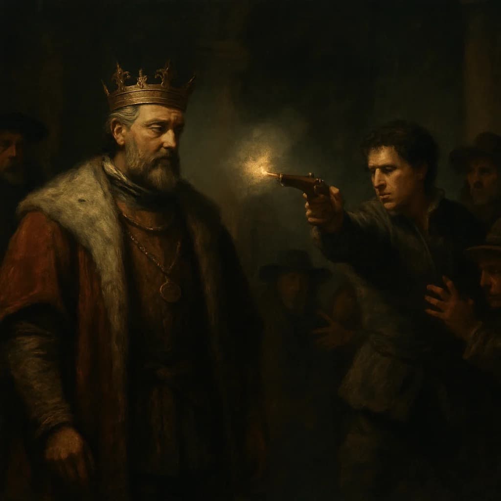 The Bullet Behind the King