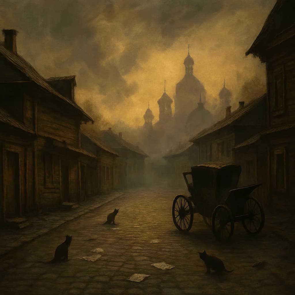 The Night Moscow Burned Its Own Money