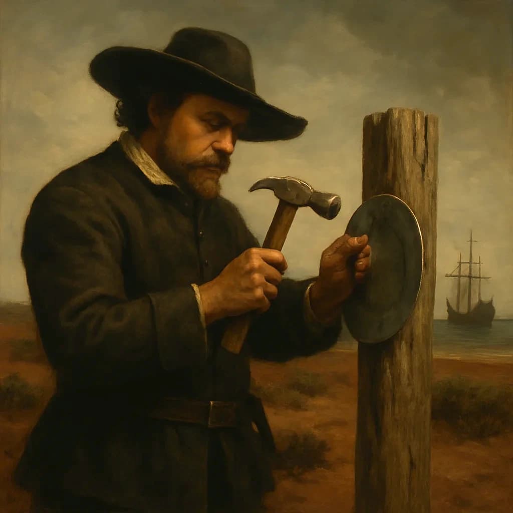 A Sailor Nailed a Plate to a Post and Invented Australia