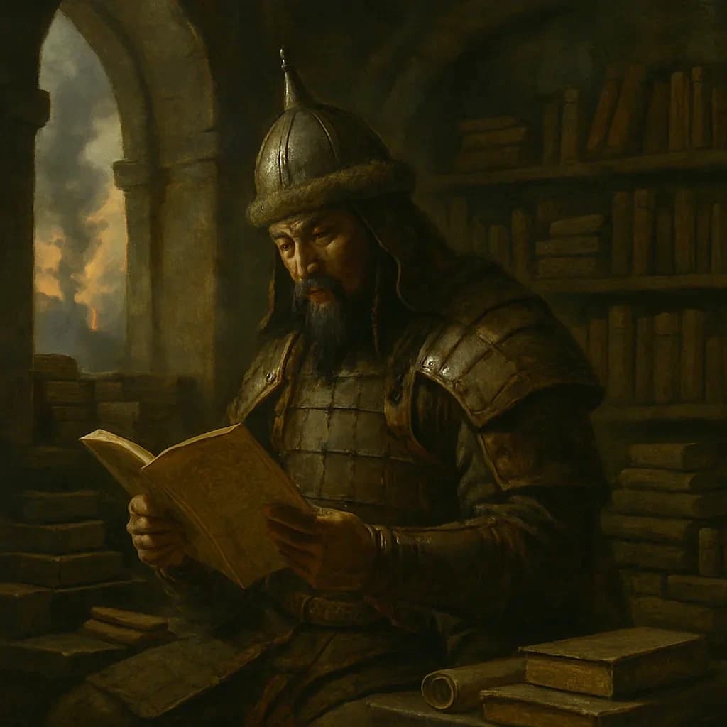 When Baghdad's Library Burned, the Mongol General Read One Book