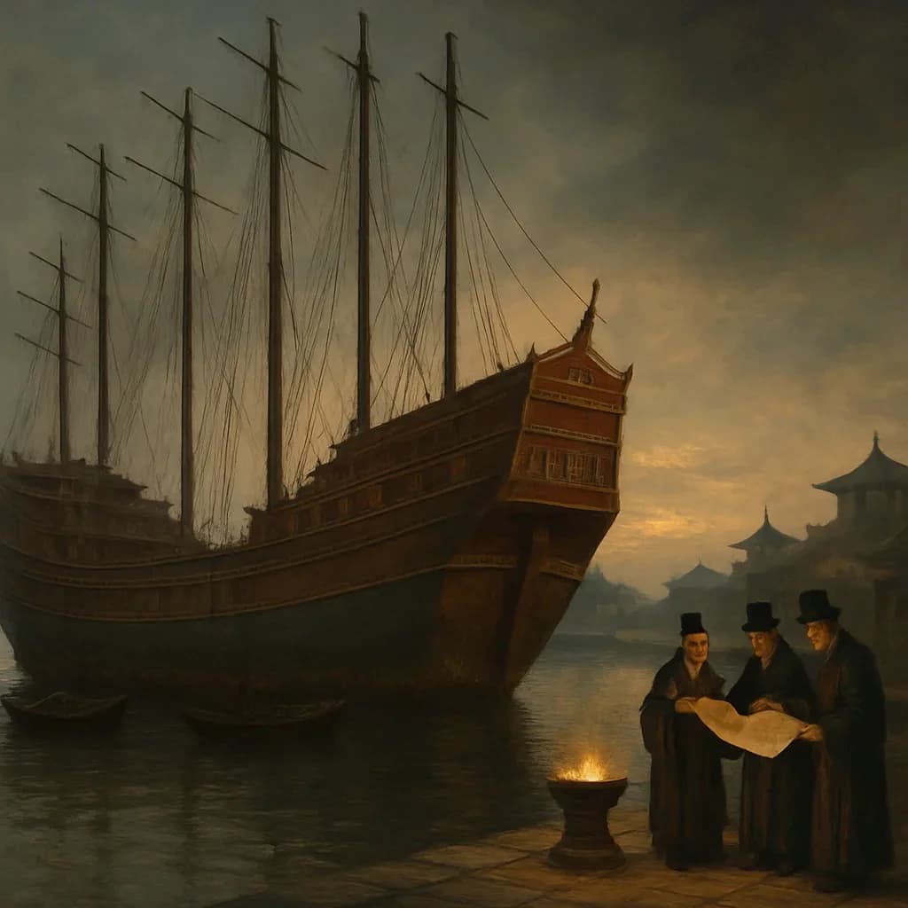 China Burned the Maps to Its Greatest Fleet