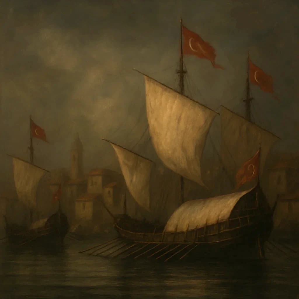 Barbarossa's Fleet of Fake Warships