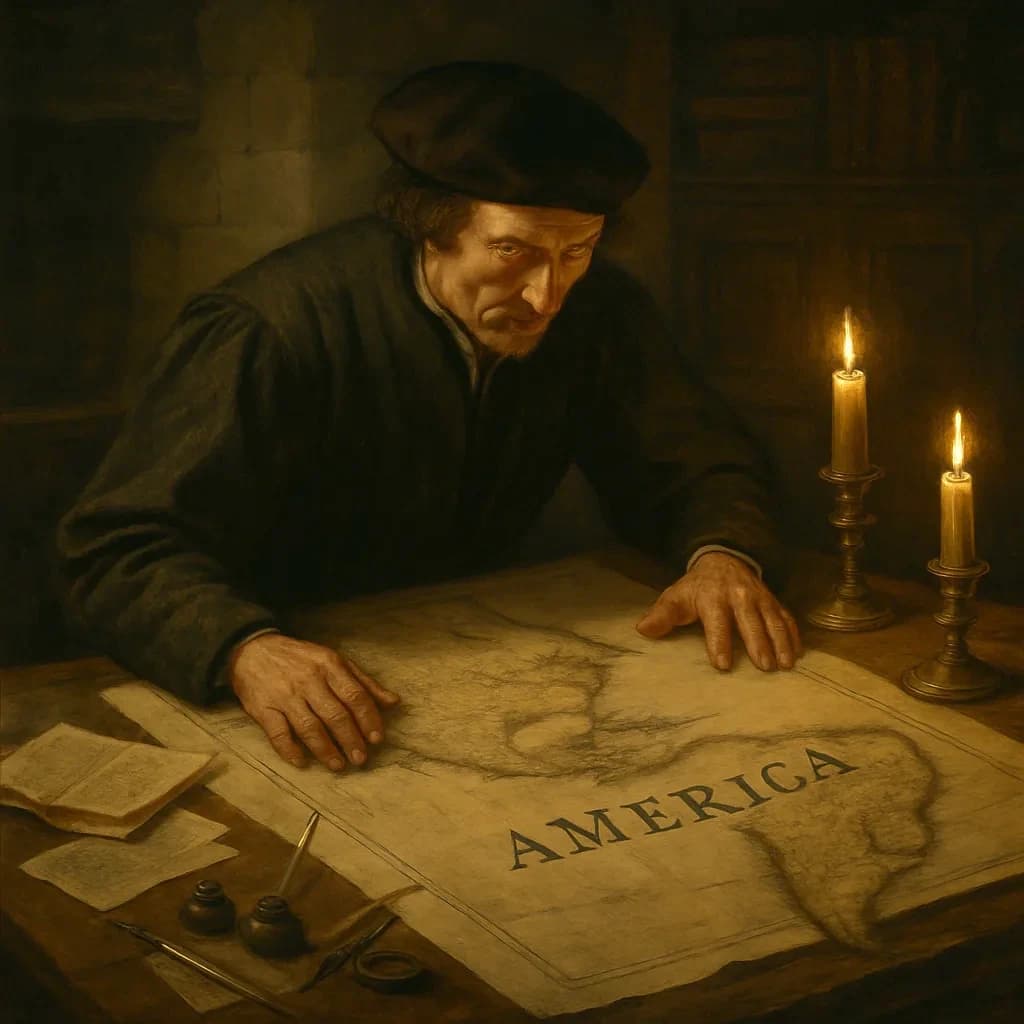 He Named America, Then Tried to Undo It