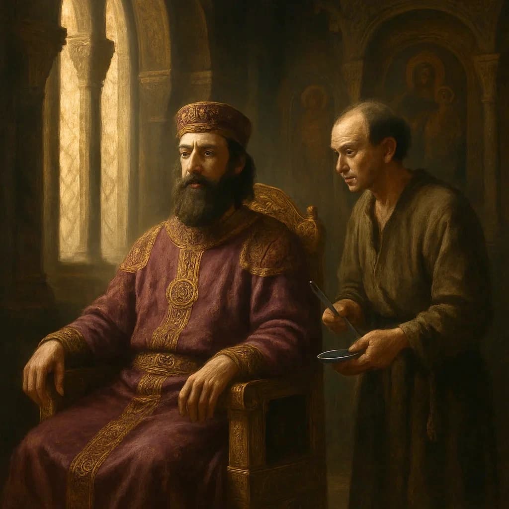 A Barber's Whisper Before the Battle of Manzikert