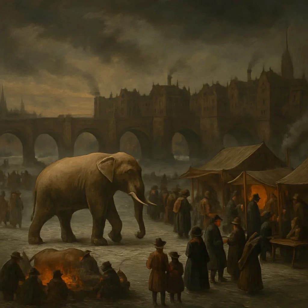 Frost Fairs: When London Partied on the Frozen Thames