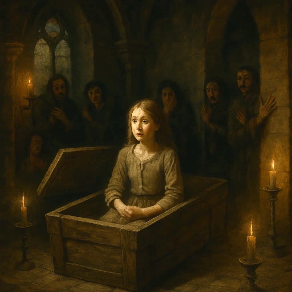 Buried During the Plague, She Woke Three Days Later