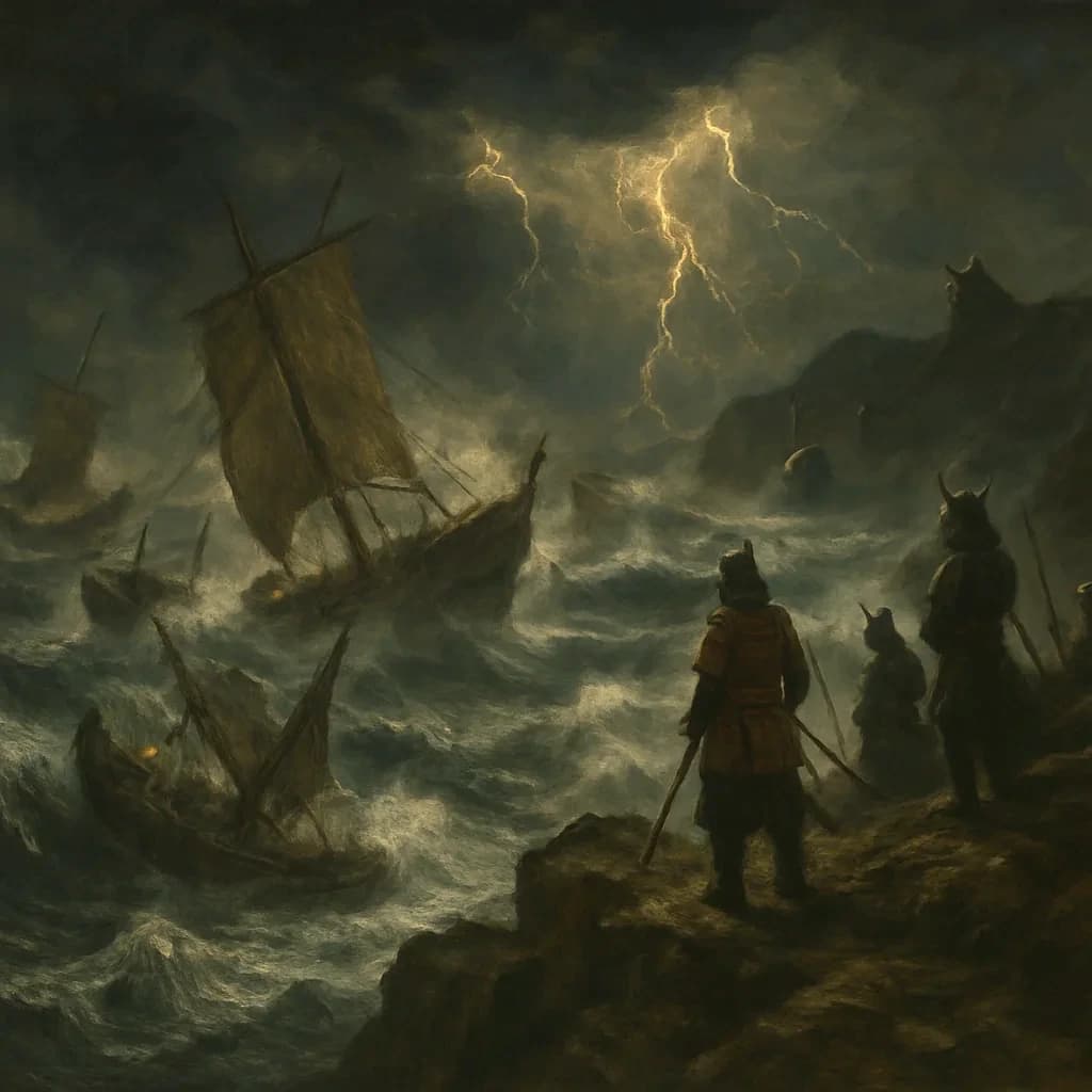 The Typhoon That Saved Japan Twice