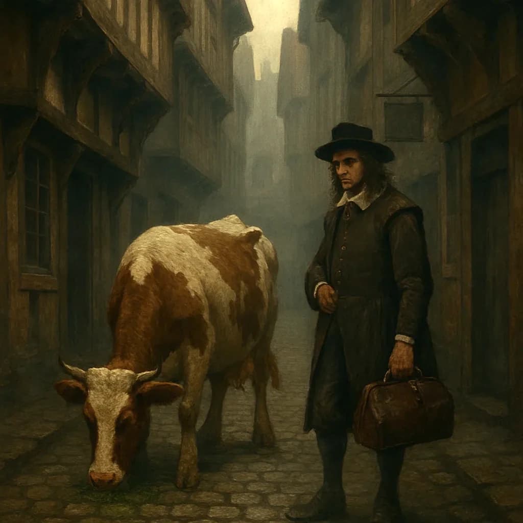 How a Stubborn Cow Saved London From Two Plagues