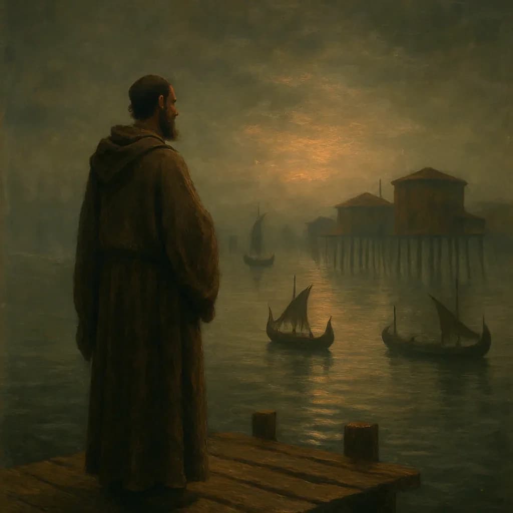 Driven Into the Lagoon: How Venice Was Born
