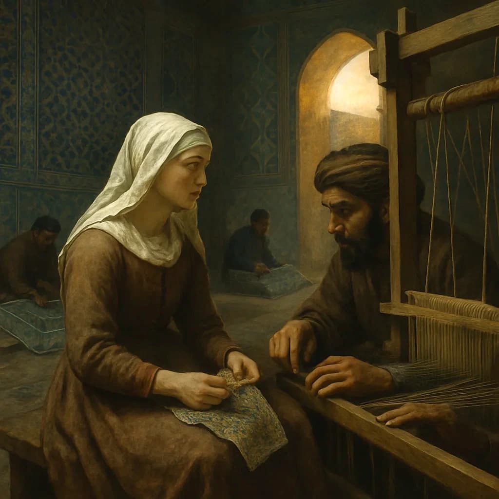 She Carried Samarkand's Weaving Secrets Back to Italy