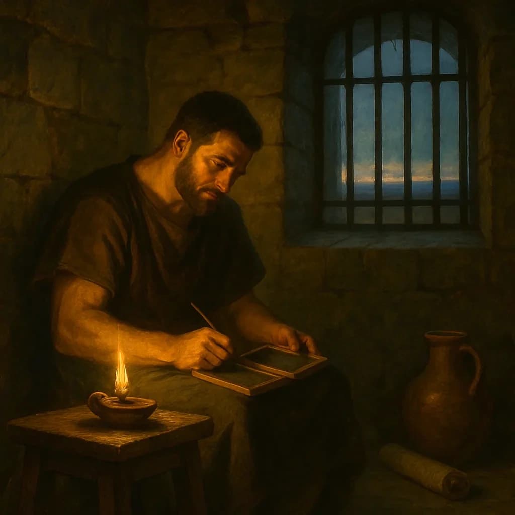 He Wrote His Masterpiece Awaiting Execution