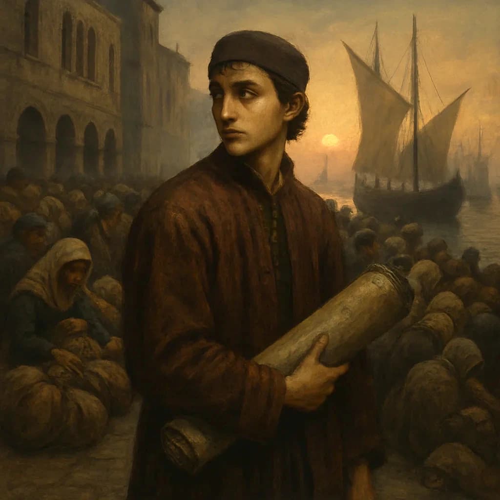 He Fled Constantinople Carrying Drawings, Not Gold