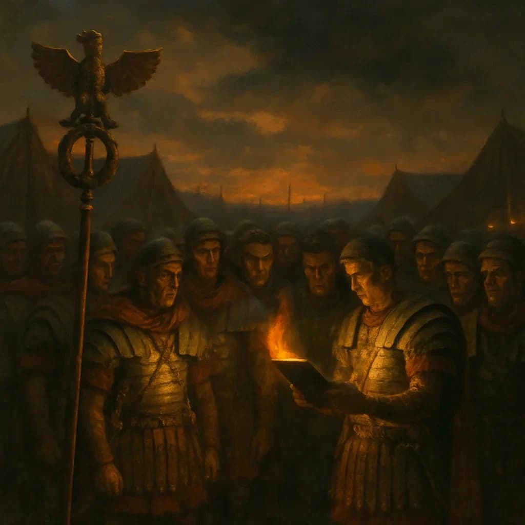A Legionary's Letter Home Got His General Chained