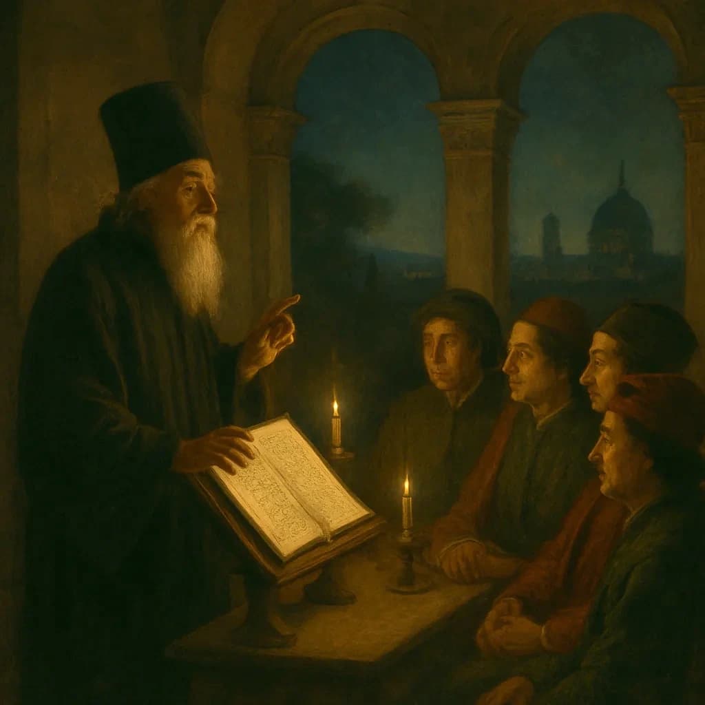 How a Byzantine Monk Gave Florence Plato Again