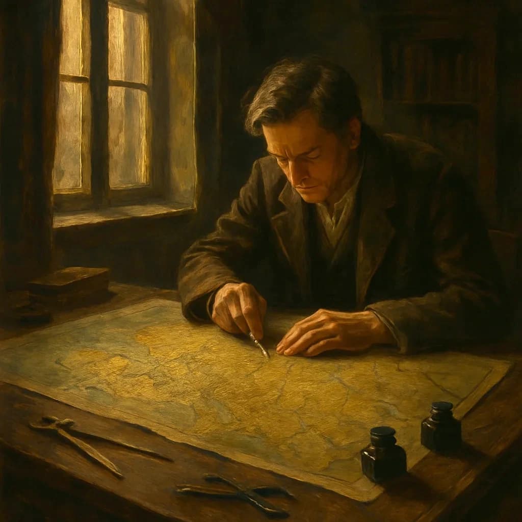 A Mapmaker's Quiet Sabotage of Hitler's Atlas