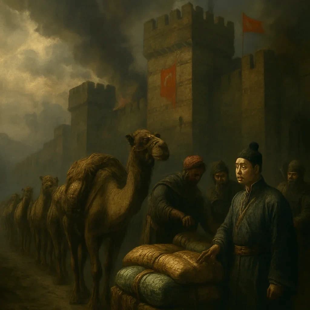 He Reached Constantinople as the City Fell