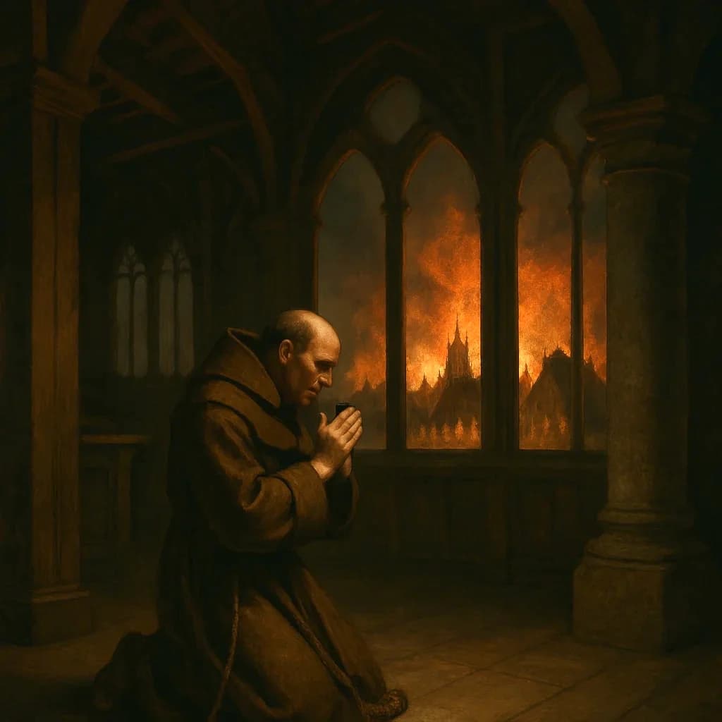 One Monk Stopped the Great Fire of London