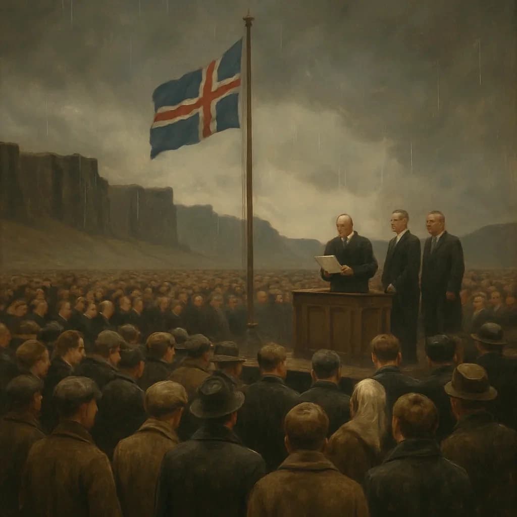 Iceland Voted Its Danish King Out in 1944