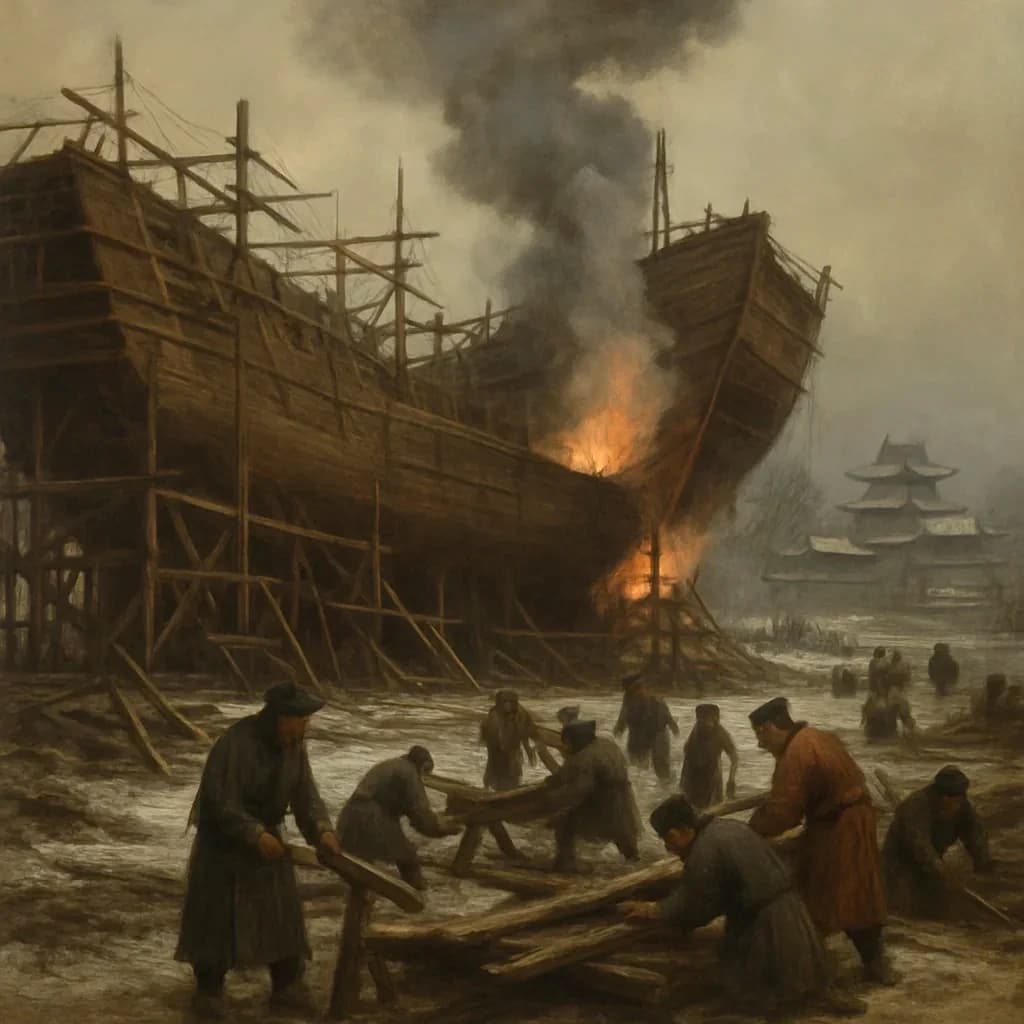 China Built the World's Greatest Fleet, Then Burned It