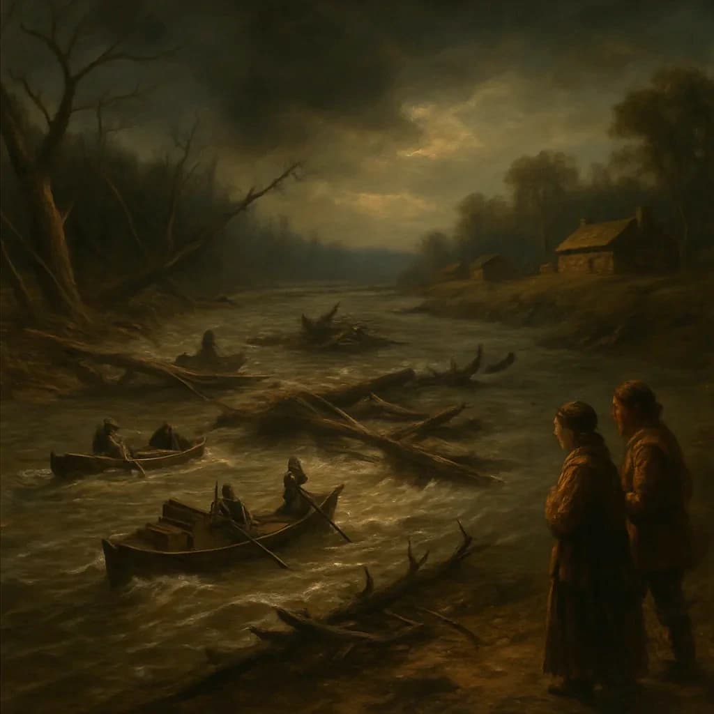 Three Days the Mississippi Ran Backward