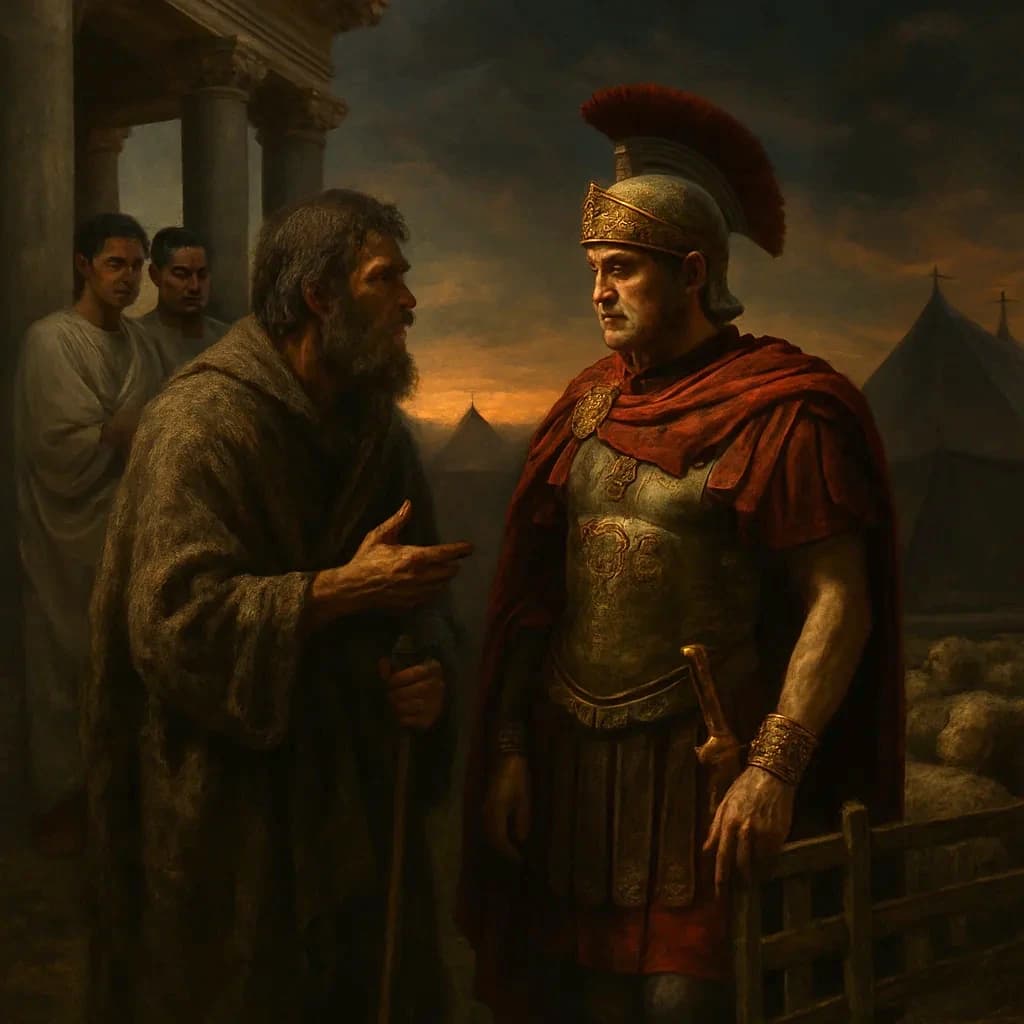 Three Sheep Brought Down Rome's Last General