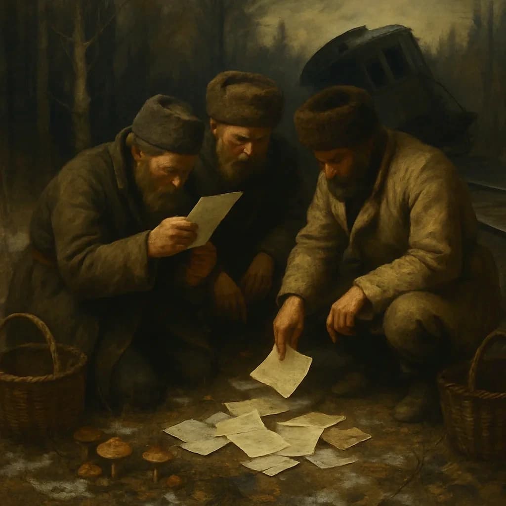 Mushroom Hunters Found the Tsar's Lost Telegrams