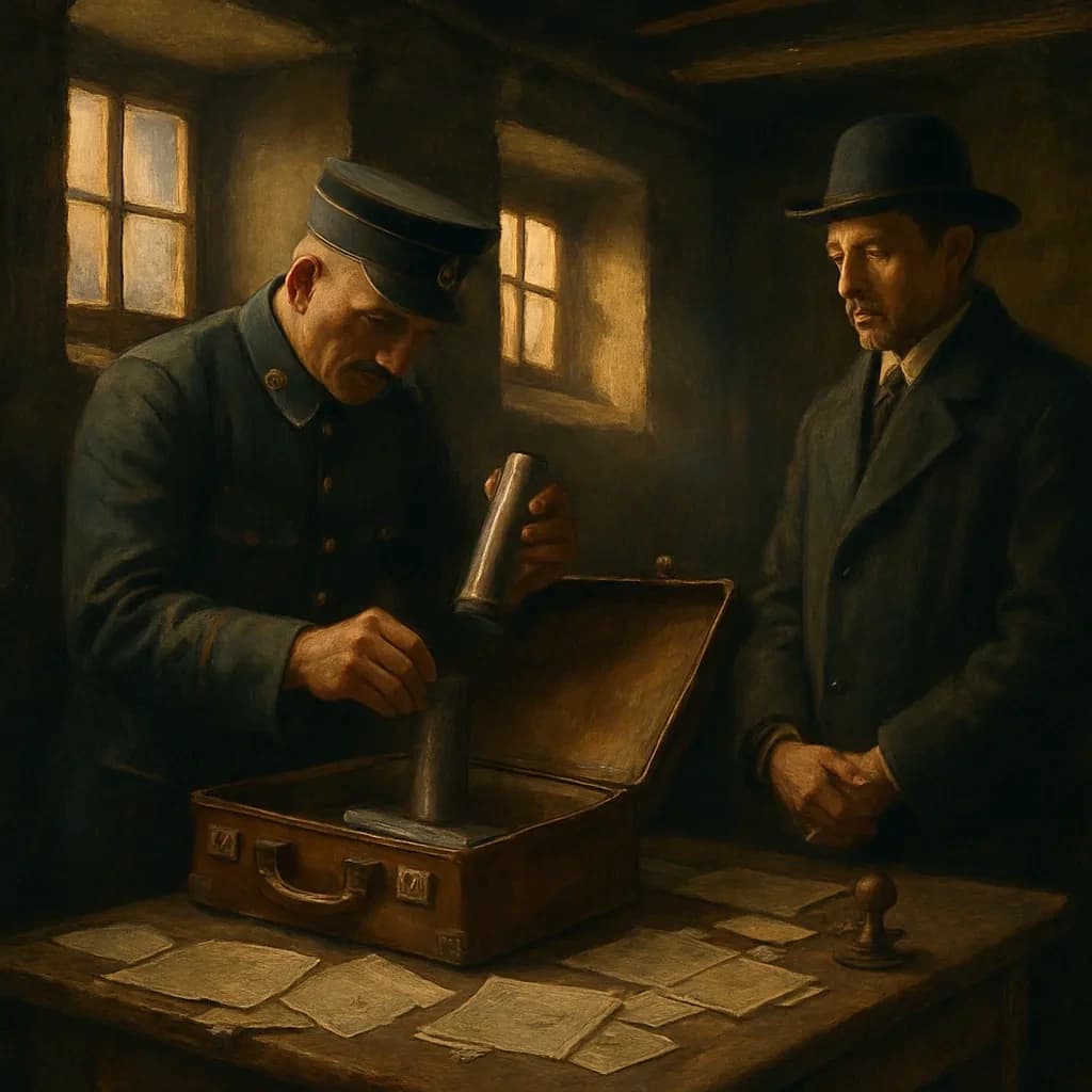 A Border Guard's Luggage Search Nearly Kept WWI Going