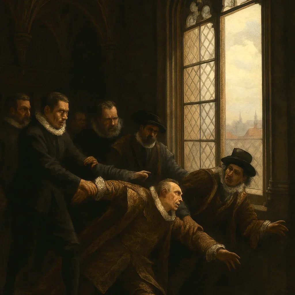 A Mob Threw Three Men From a Window and Eight Million Died