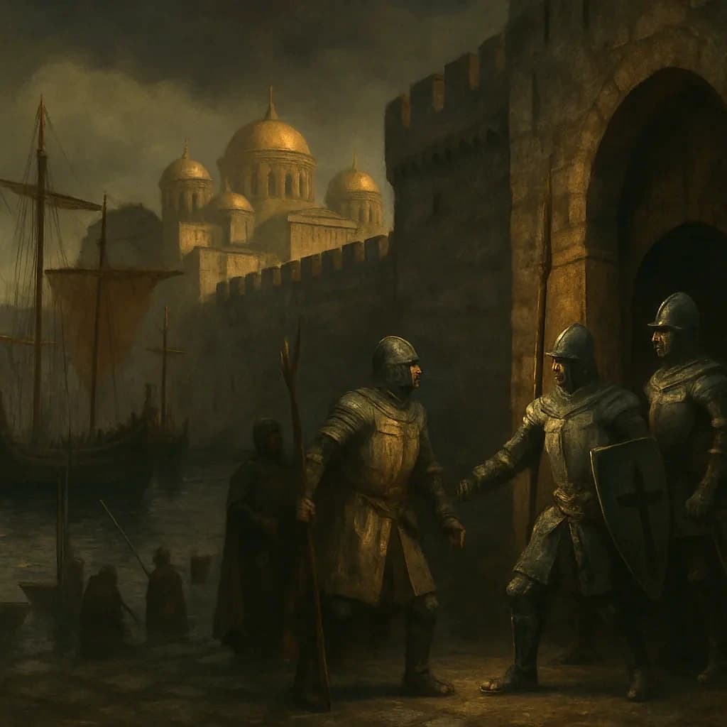 A Snubbed Dinner and the Sack of Constantinople