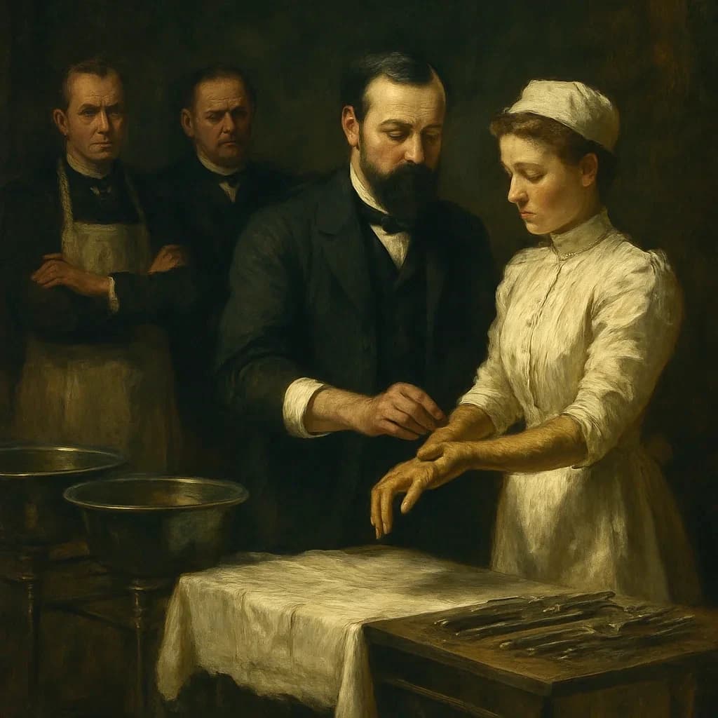 Rubber Gloves to Save One Nurse's Hands