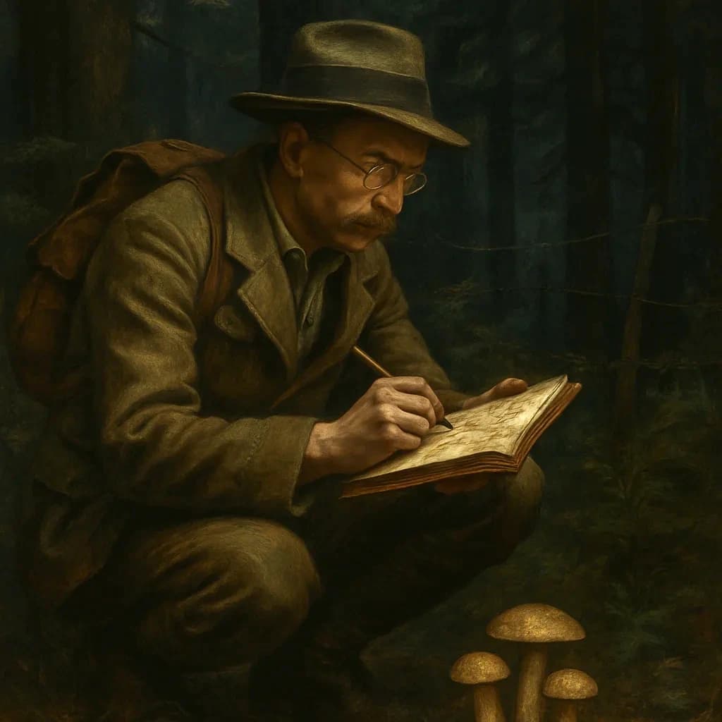 A Mushroom Hunter's Notebooks Mapped a Way Into Nazi Germany