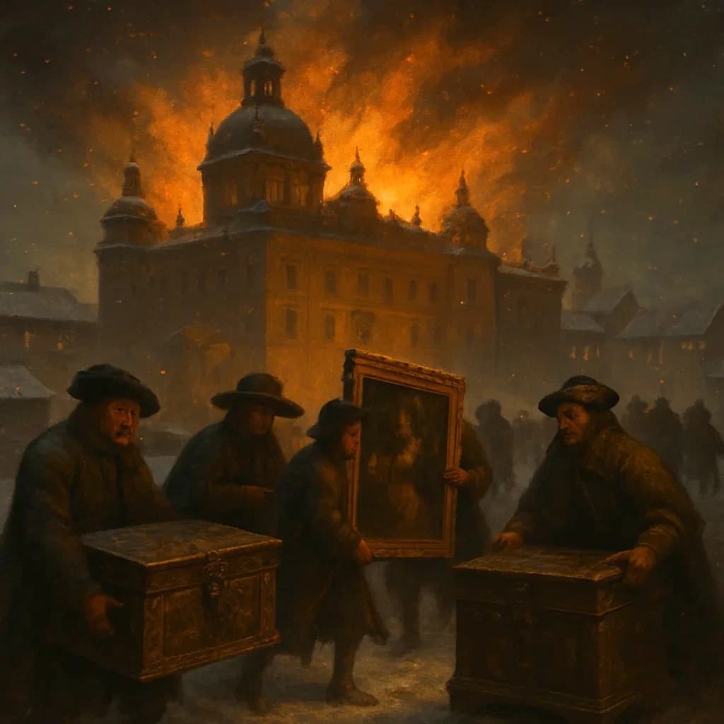 A Palace Fire Erased Europe's First Constitution