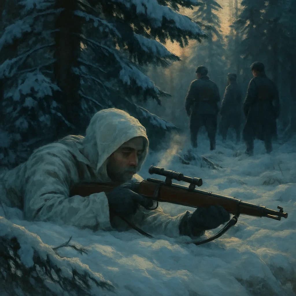 A Deserter Became History's Deadliest Marksman