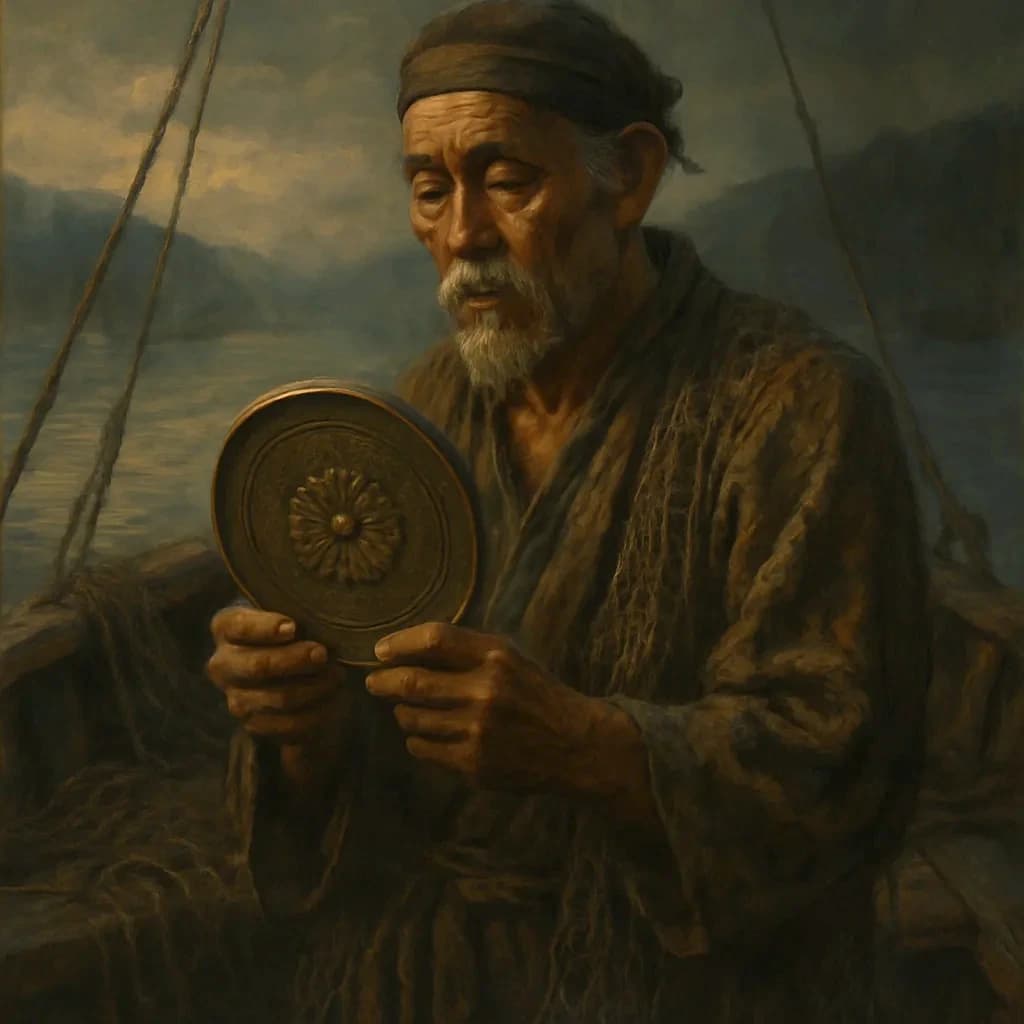 Did This Fisherman Net Japan's Lost Sacred Mirror?