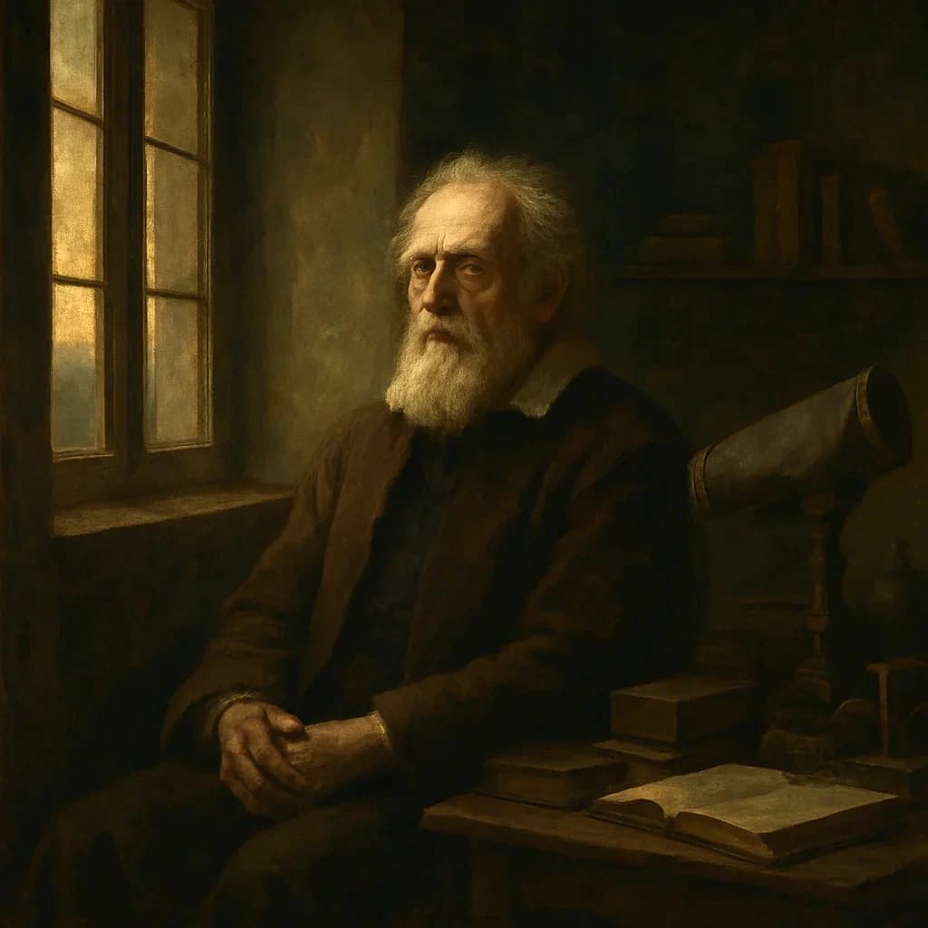 Galileo Went Blind Fearing His Telescope Had Damned Him