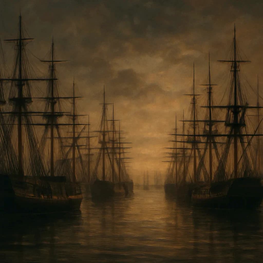 Fake Wooden Warships That Bluffed the Royal Navy