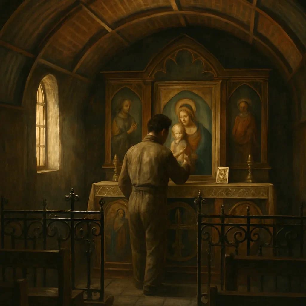Italian Prisoners Built a Chapel From Scraps. It's Still Standing