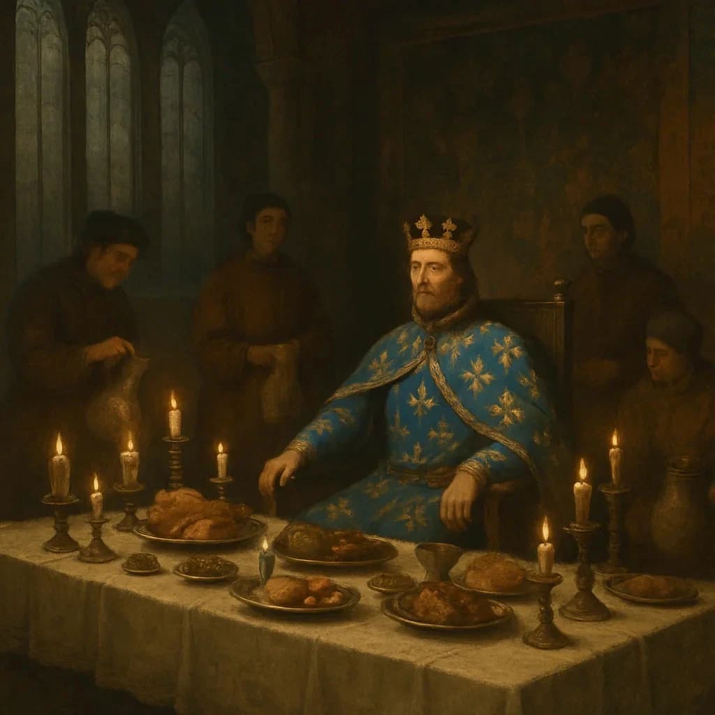 France's King Was Freed, Then Sailed Back to Captivity