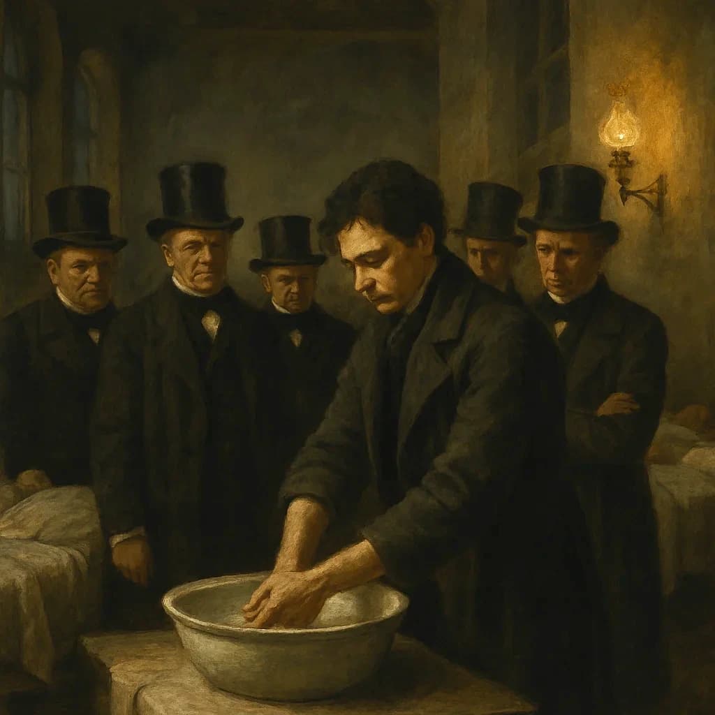 When Doctors Washed Their Hands and Died for It