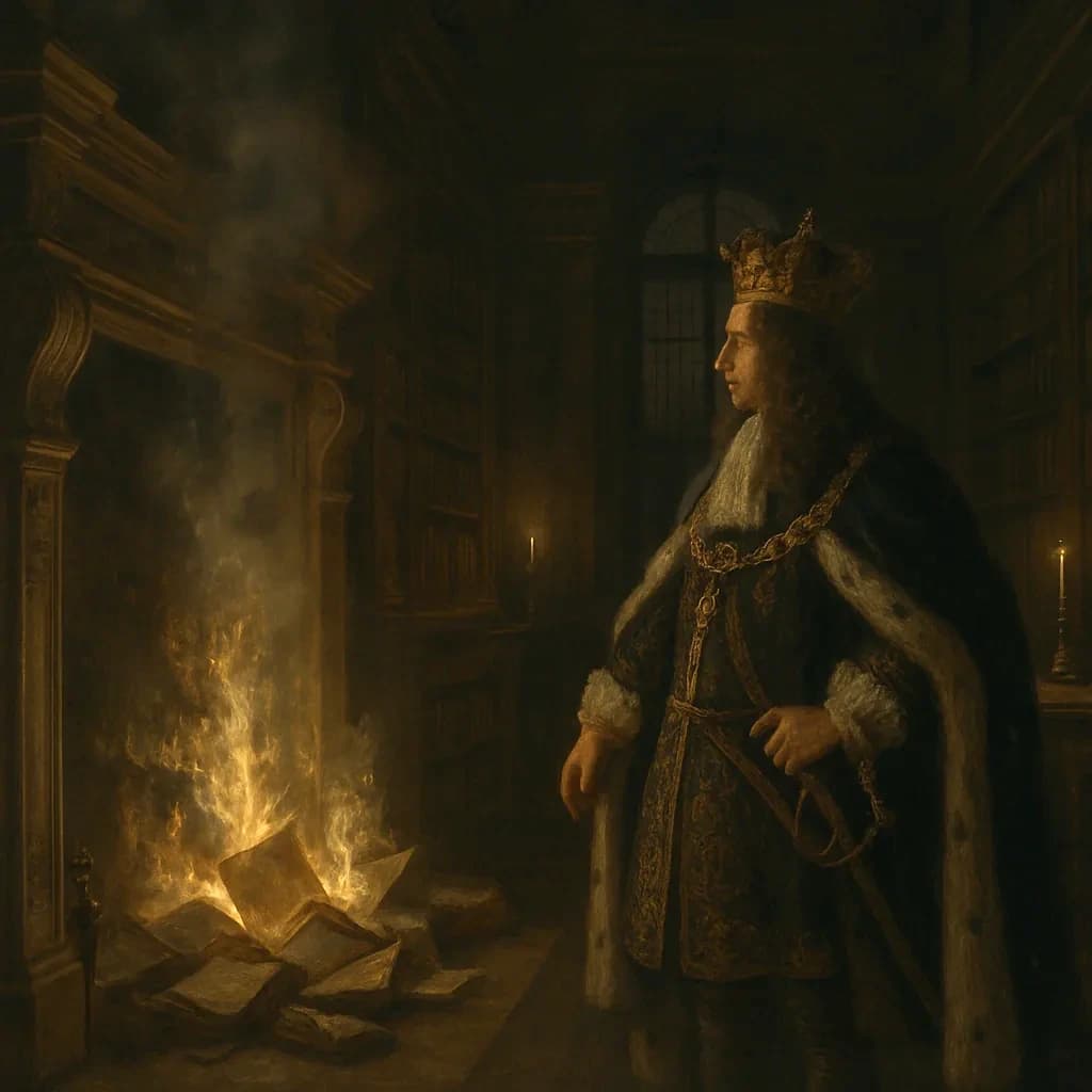 When Stockholm Burned Its Own Books