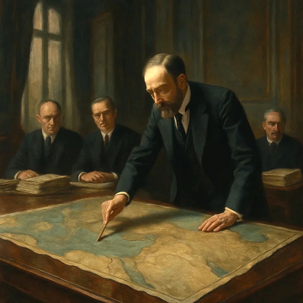 The Diplomat Who Drew the Middle East From Memory