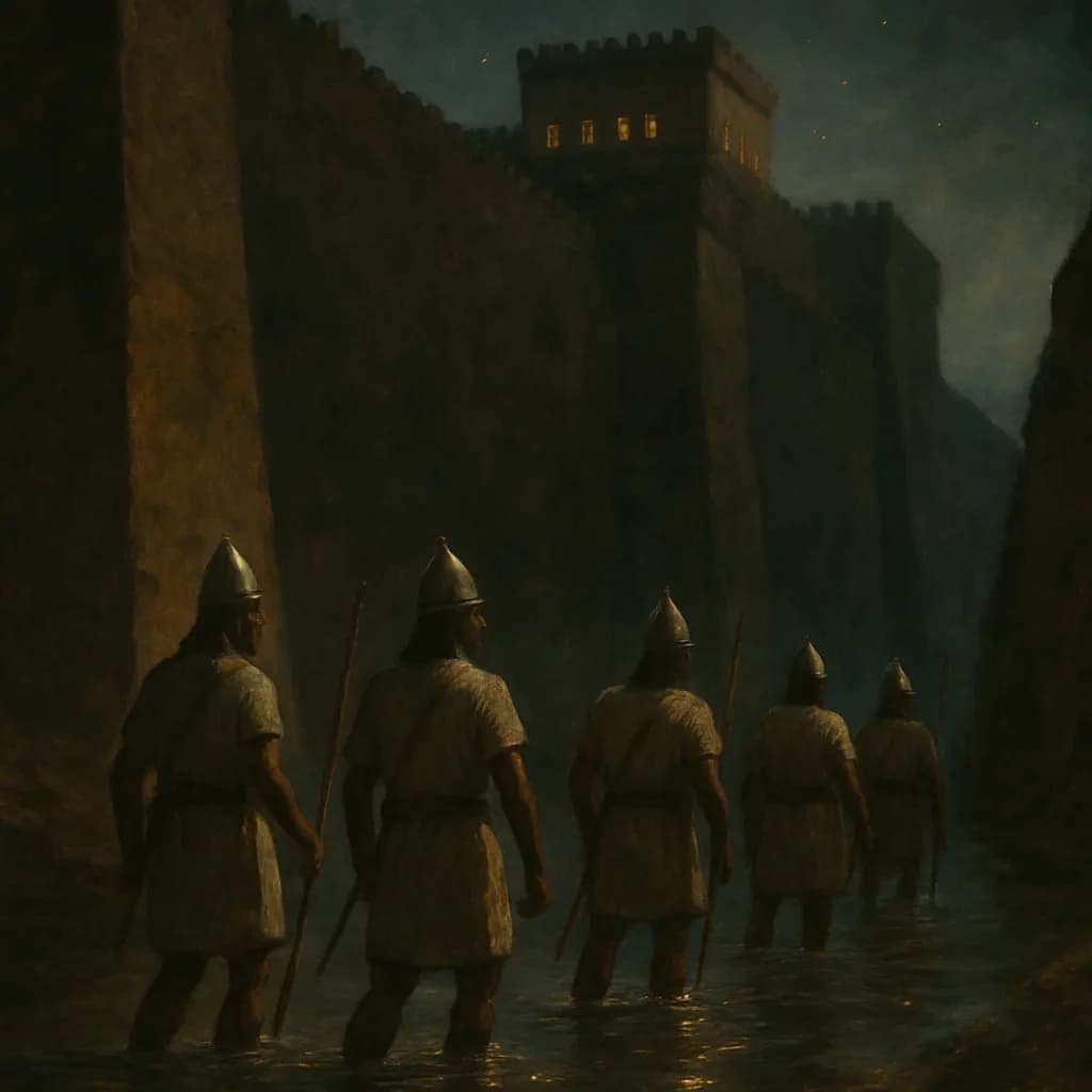 Cyrus Drained the Euphrates to Take Babylon