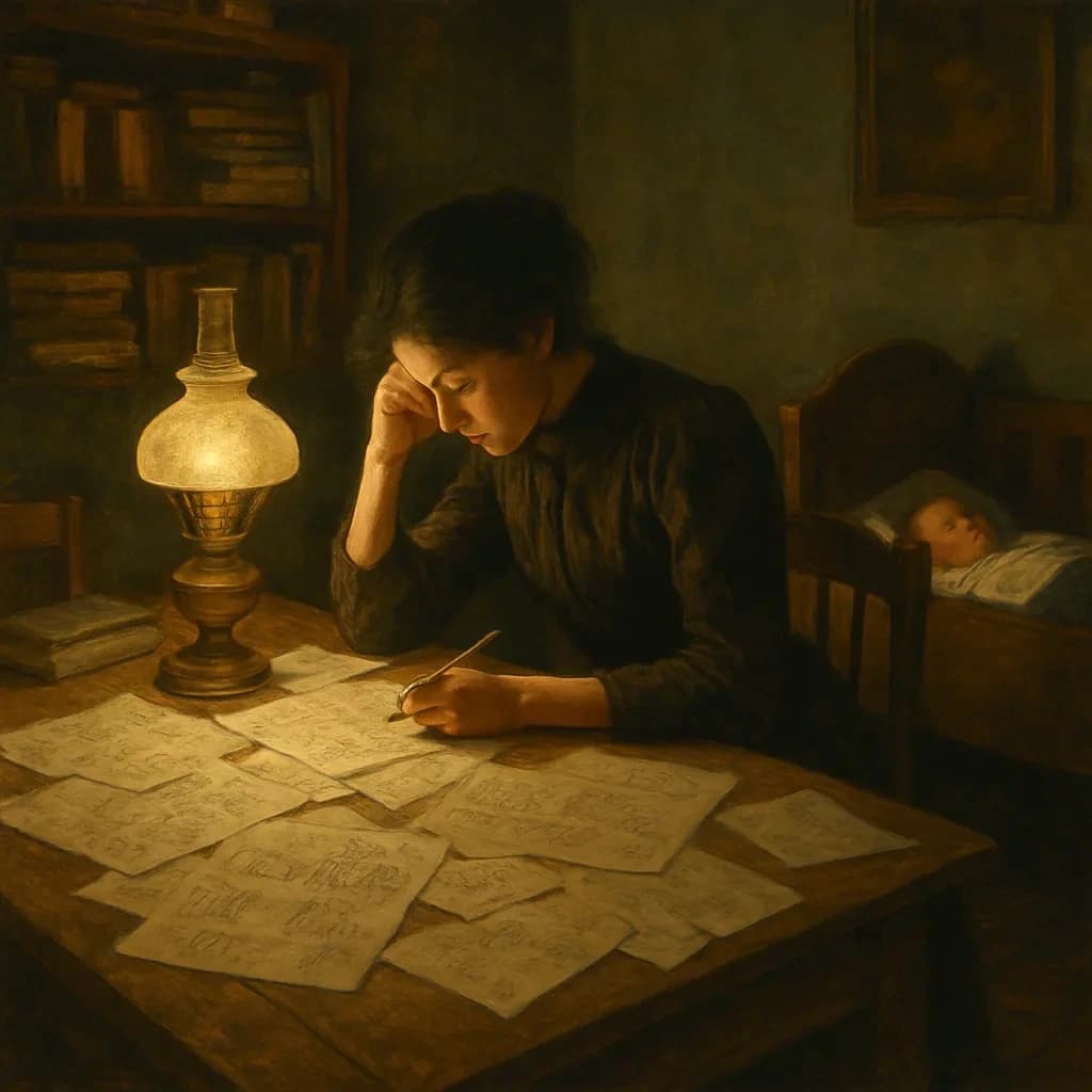 Einstein's First Wife Did the Math at Midnight