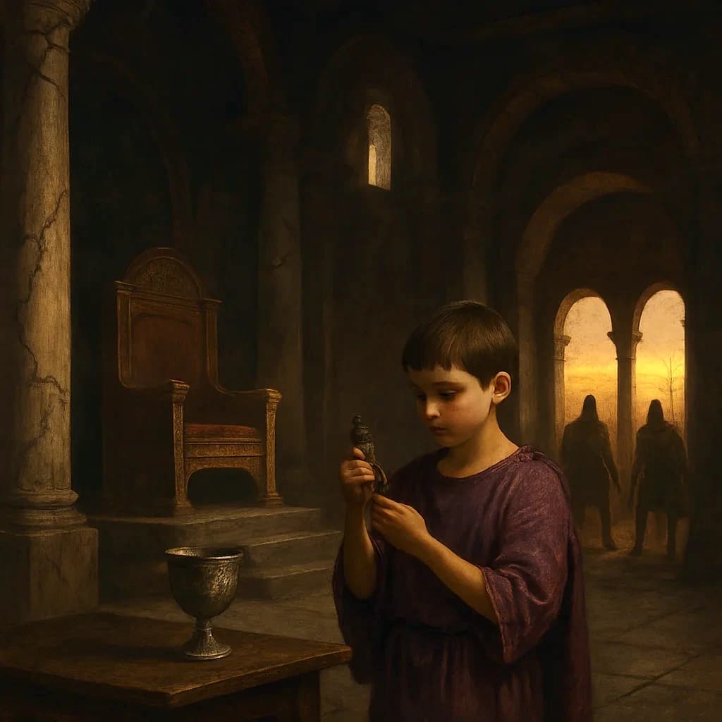 Rome's Last Emperor Watched His Father Drink the Poison