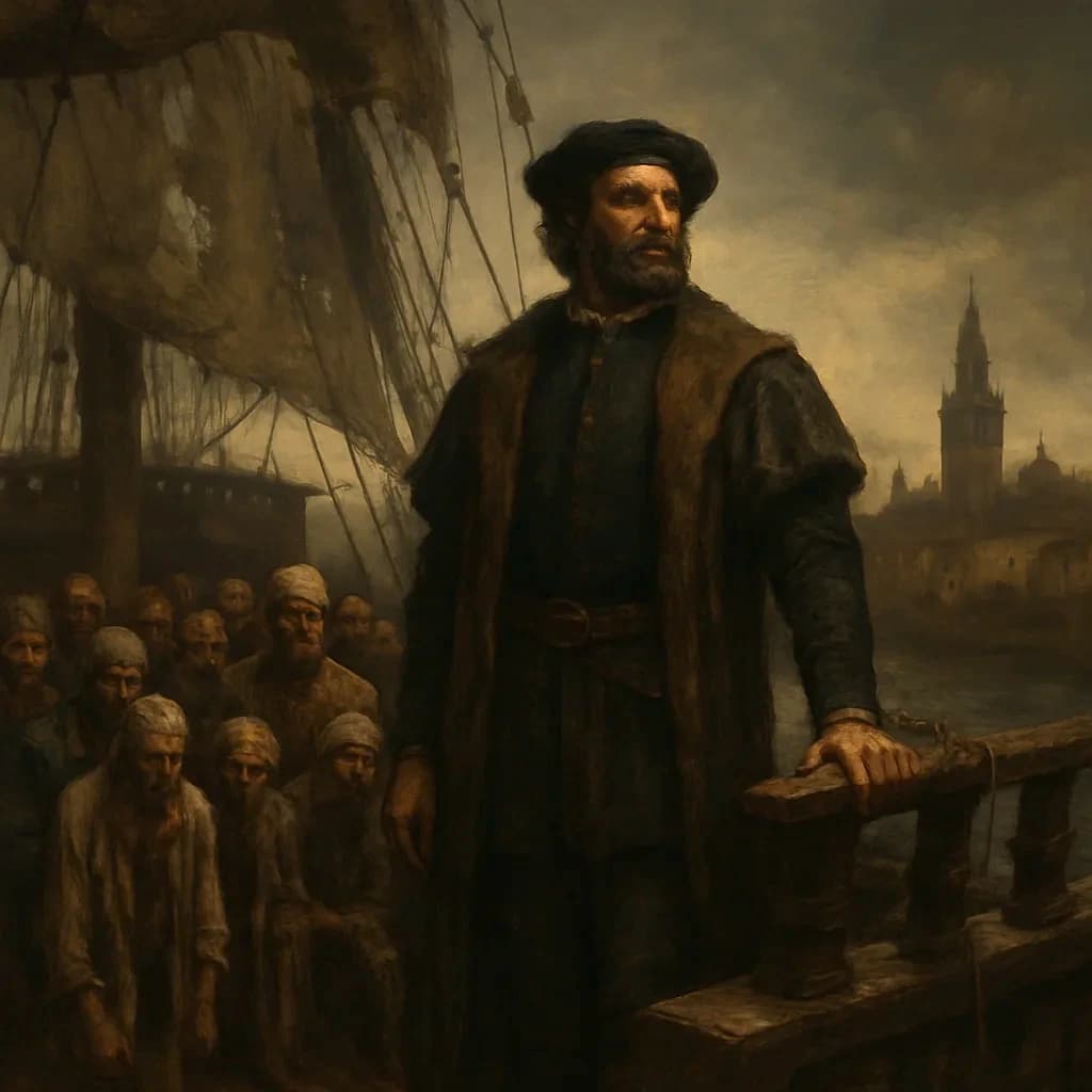 When Magellan's Cook Conquered the World