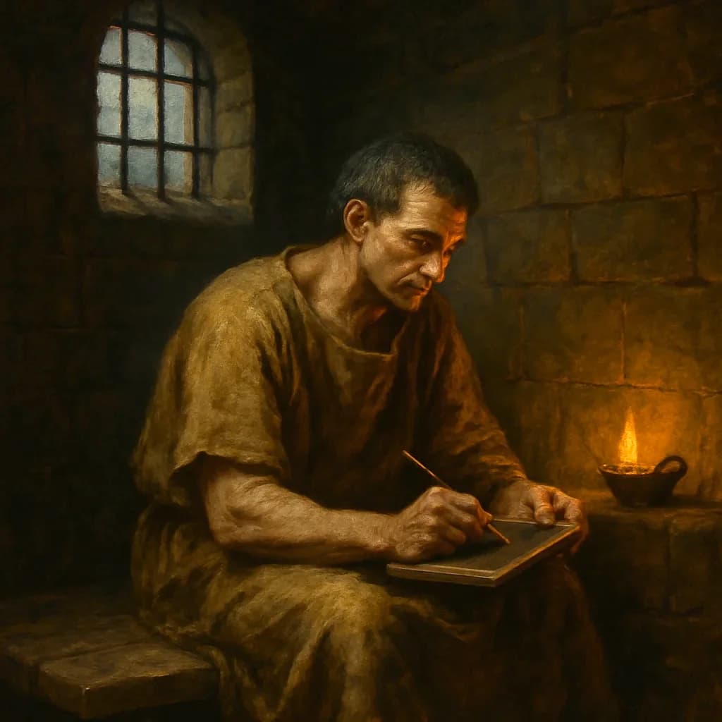 Condemned to Die, He Wrote a Medieval Bestseller