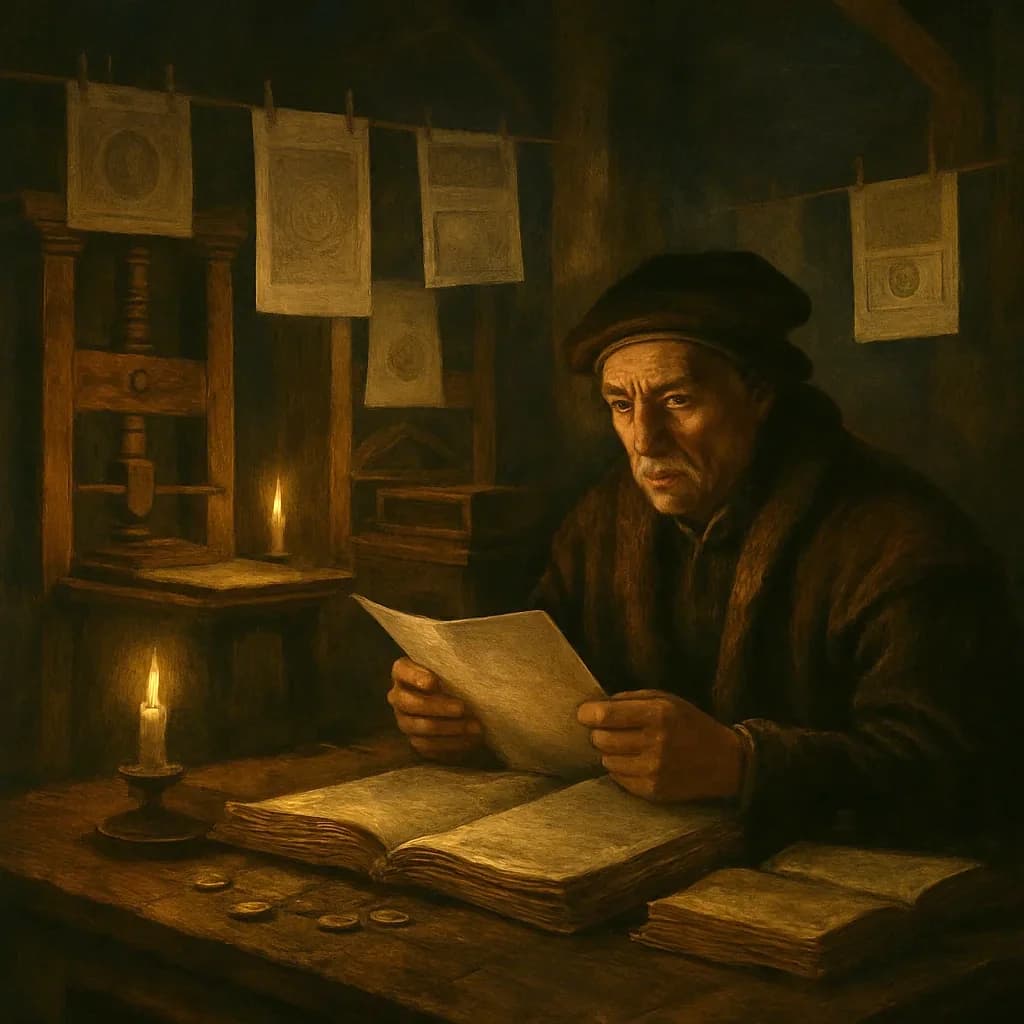 When Florence Caught God Counterfeiting