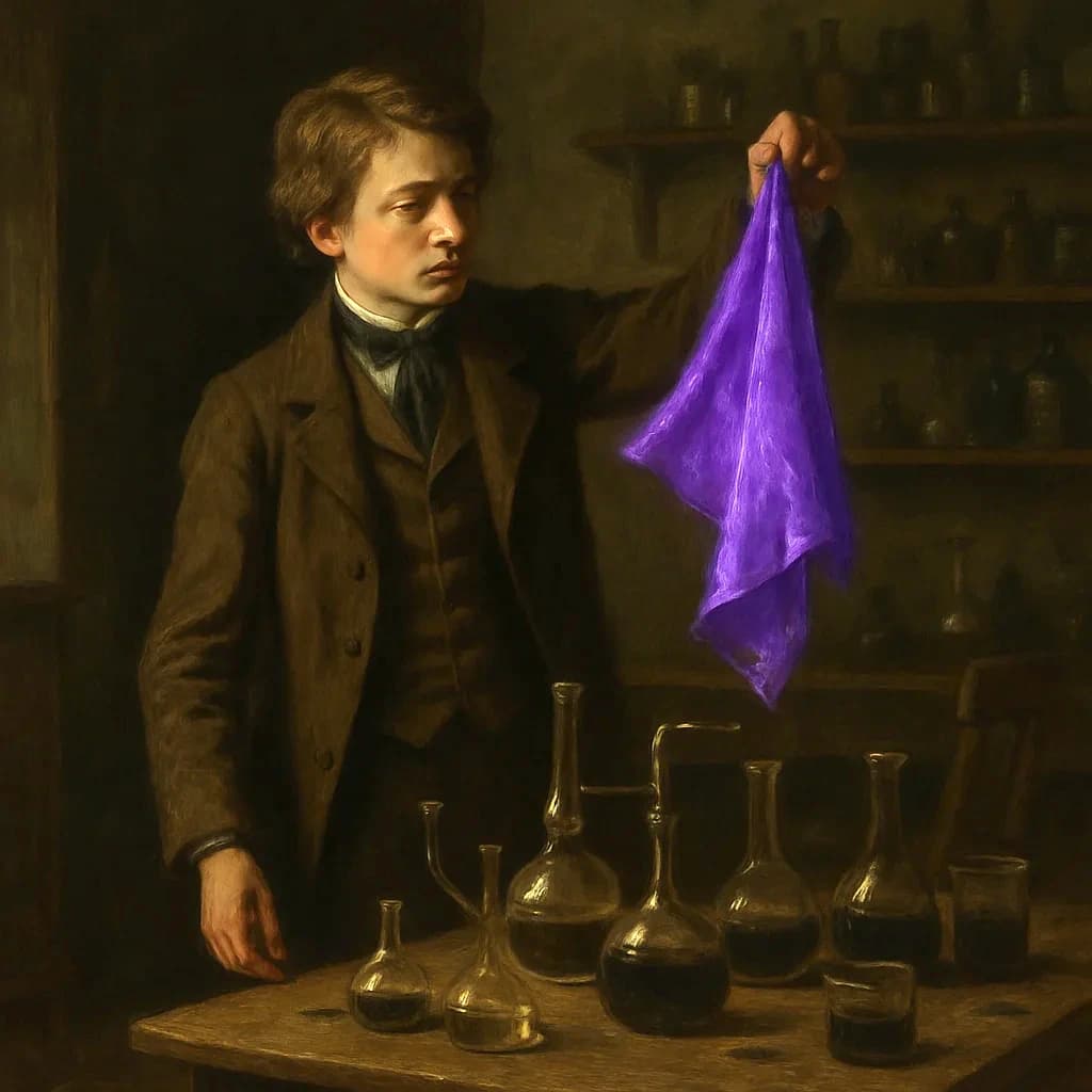 A Boy's Chemical Spill Created the Color That Bankrupted Empires