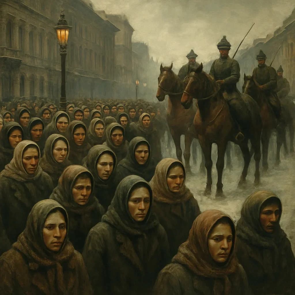 The Russian Empire Fell Because the Bakeries Ran Out of Flour