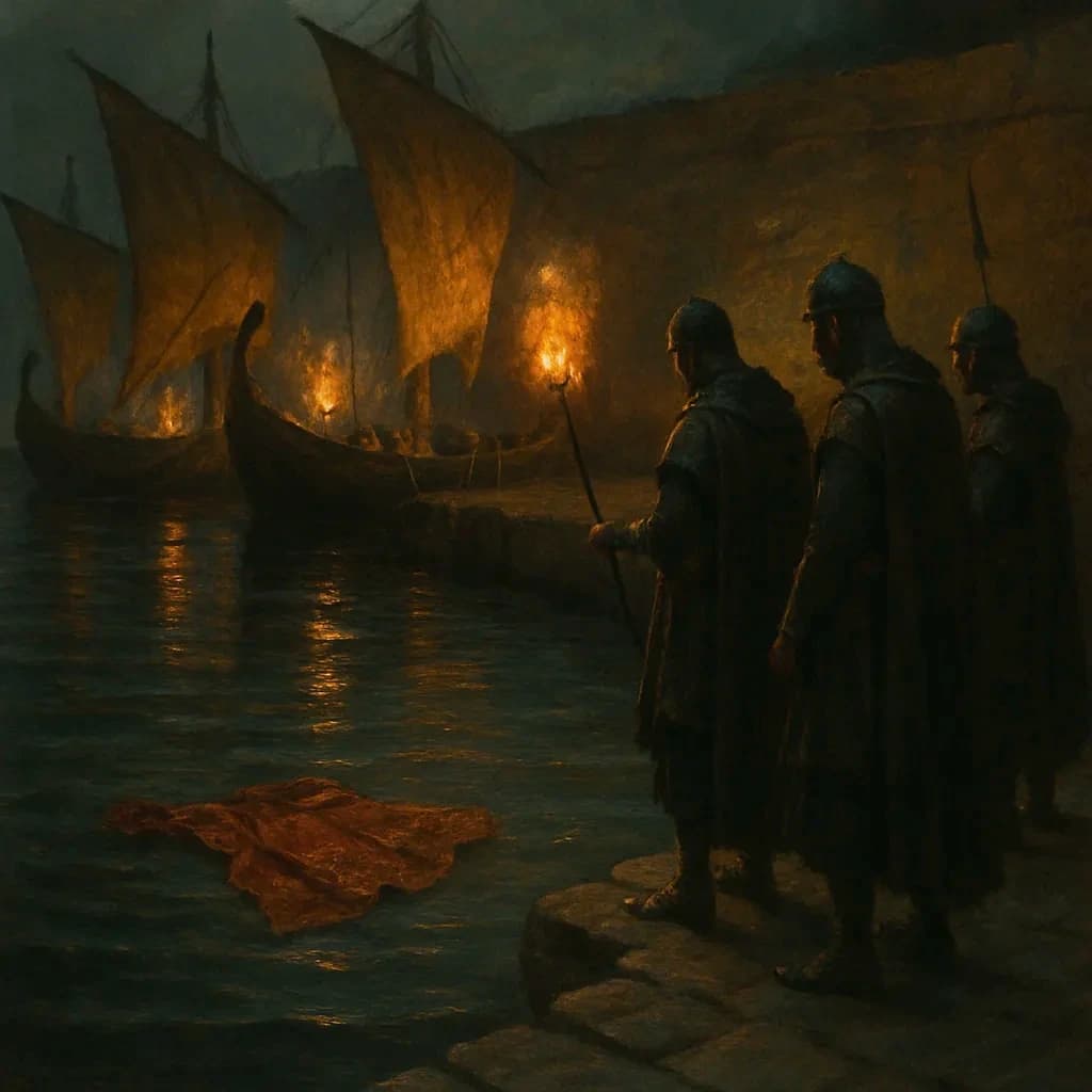 A Byzantine Emperor Drowned in a Harbor He Never Should Have Entered